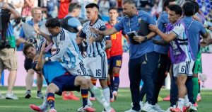 FIFA nakłada sankcje na Argentynę za bójkę w finale i transparent dotyczący Falklandów